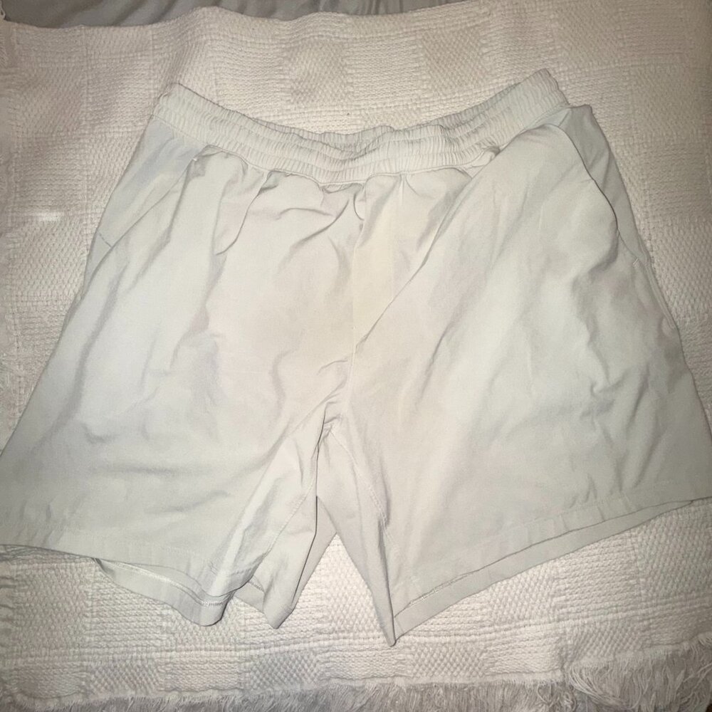 Pace Breaker 7" Linerless Shorts (Bone)